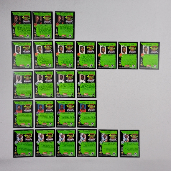 Lot Of 1994 Coca-Cola Monsters Of The Gridiron Football Trading Cards - Picture 7 of 16